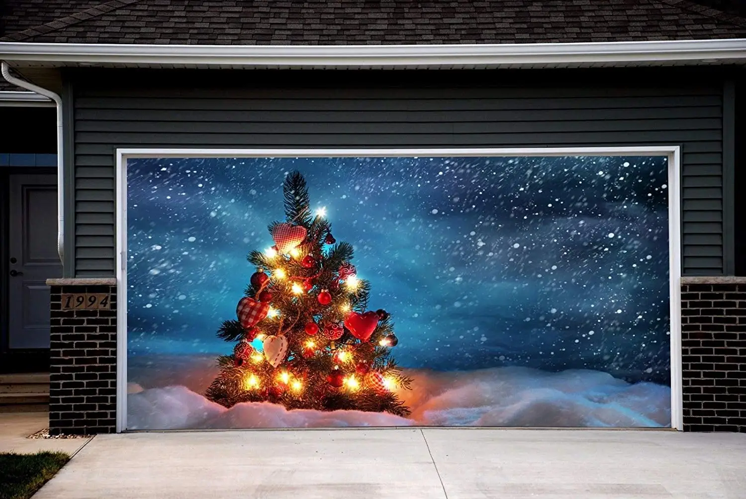 Christmas tree garage door rust фото 14