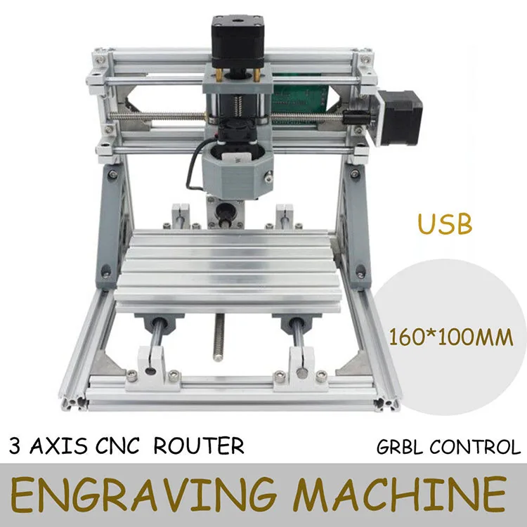 1610 Electric Desktop Cnc Easy Marker Engraving Cutting Engraver