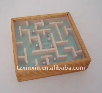 gioco labirinto legno