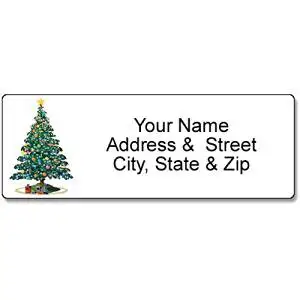 christmas tree labels