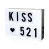USB Cinematic LightBox LED Letter Mini Cinema Light Box A5 With Replaceable Letters Anniversary Gifts