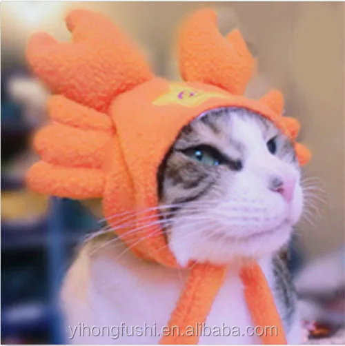 Arival Nouvelle D Halloween Crabe De Dessin Anime Grand Chien Chat Chapeau Costume Party Dress Up Buy Bouchon Pour Les Chiens Product On Alibaba Com