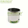 Mirror Adjustable Brass Flush Tube Coupling Corner Steel Pipe Elbow Connector