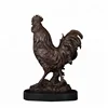 Metal crafts mascot rooster statue