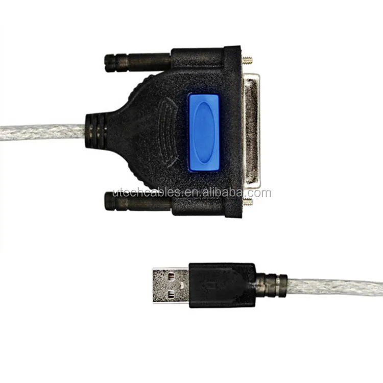 Usb To Db25 Parallel Printer Cable Adapter Ieee 1284 Converter Buy