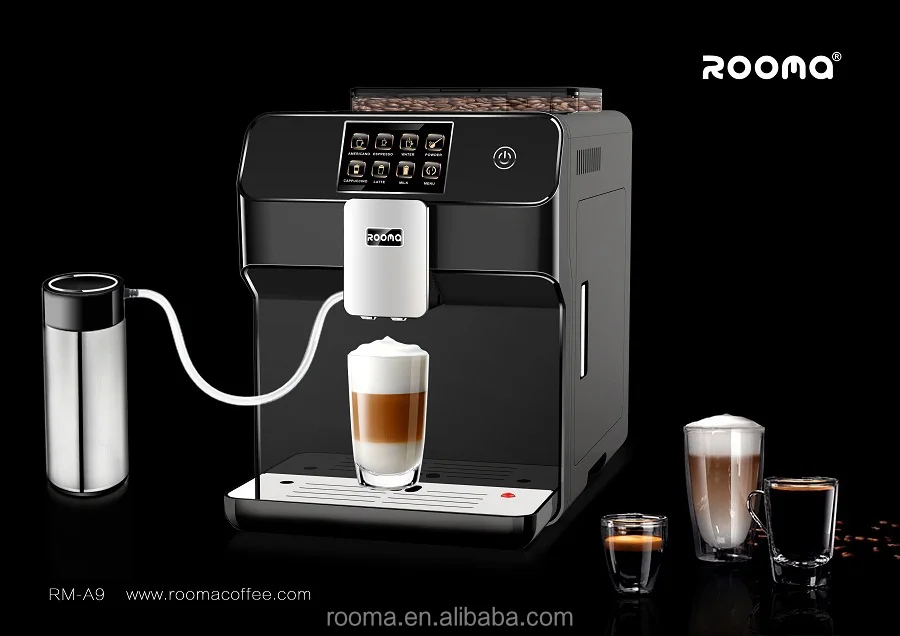 Top!! One Touch Cappuccino Coffee Machine - Rooma Rm-a9 - Buy Coffee ...