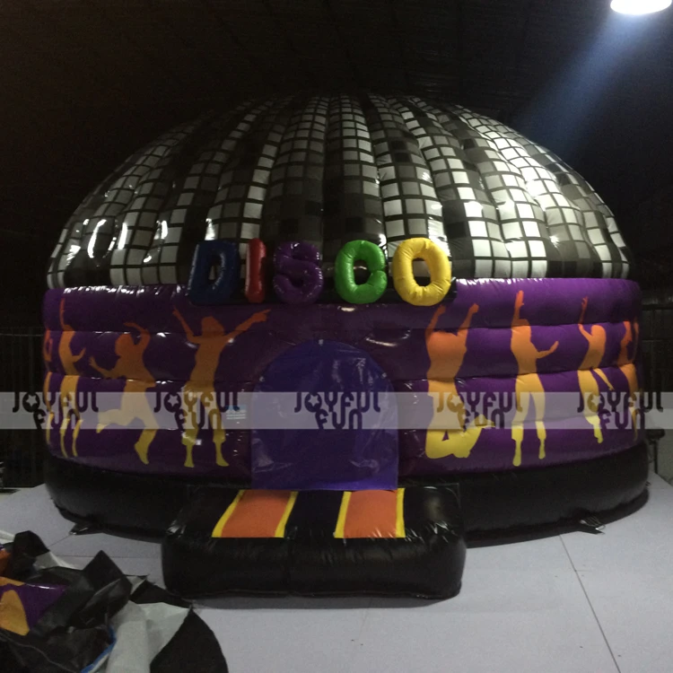 Hot cheap inflatable disco dome bouncer jumping bouncer castle JFBC-020.jpg