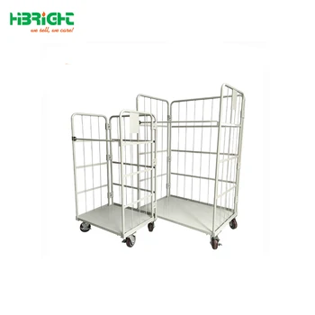 Grocery Hanging Laundry Cart Liner Industrial Rolling Laundry Cart Buy 4 Sided Roll Cage Roll Container Roll Cage Product On Alibaba Com