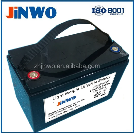 12V 100AH LiFePO4 Lithium Battery with 150A BMS