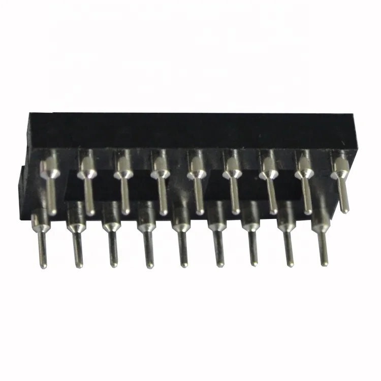 2x D-SUB DB9 9Pin Male DP9 2 Rows Straight DIP PCB Solder Type Connector Adapter