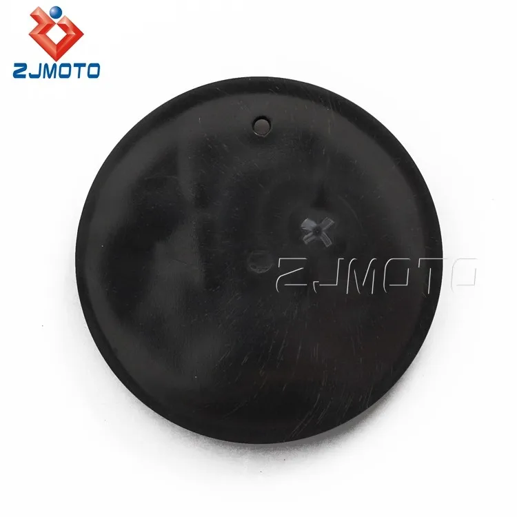 Universal Black Motorcycle Kickstand Pad Puck For Harley Honda Kawasaki