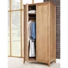 North American single solid wood oak wardrobe for sale