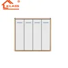 4 Gang modern UK wall switch and electrical socket