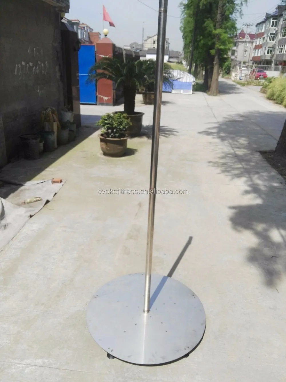 metal pole swimming pool