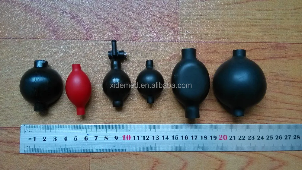Medical Blood Pressure Silicone Suction Bulb / Medical Rubber Bulb