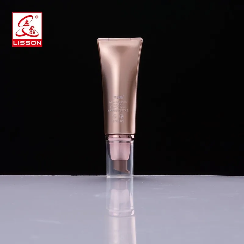 Cylindrical Round Airless Childproof Gear Tube