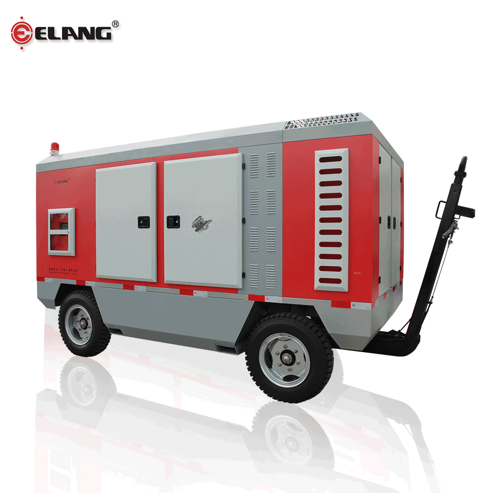 17 Bar 650 Cfm Electric Portable Screw Air Compressor with Diesel Drive