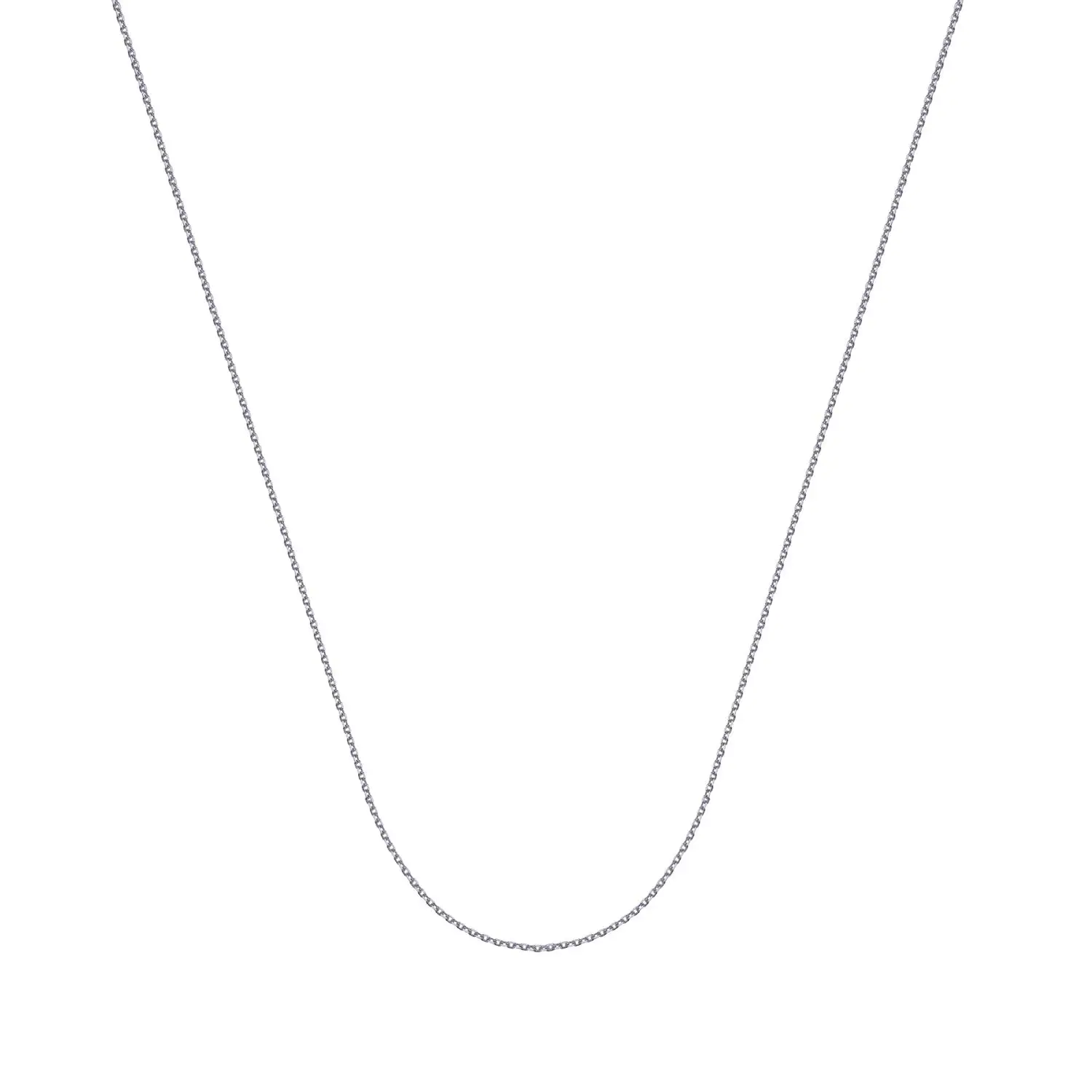 14Kt Gold Diamond Cut Cable Chain With Lobster Lock Cable Chain 20 Inches Long