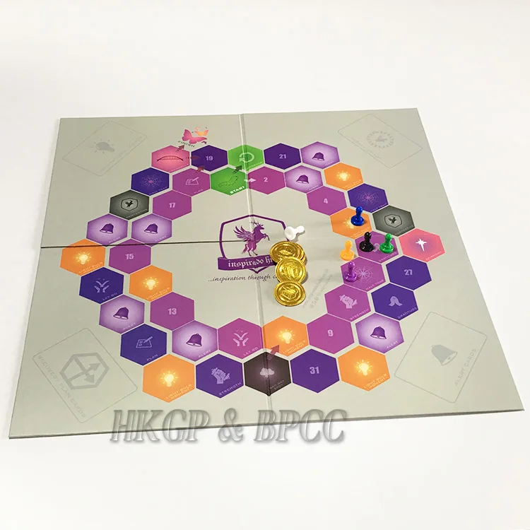 Customized Foldable Board Game And Box Printing Buy Board Game Box