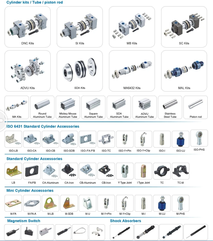 air cylinder accessories