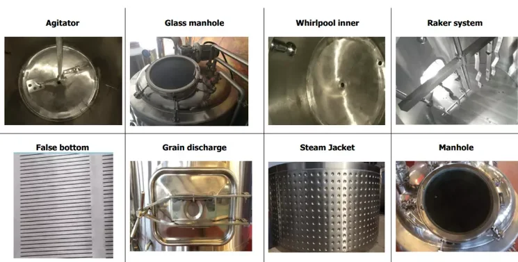 1BBL 2BBL 3BBL Micro hotel bar pub draft beer brewing equipment micro brewery machine