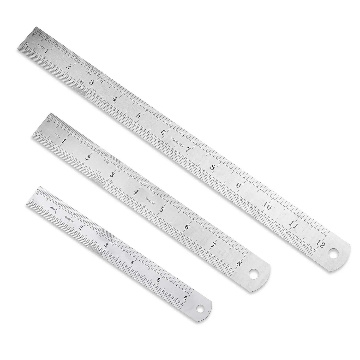 Линейка 3. Fis Stainless Steel Ruler 30 CMC (12