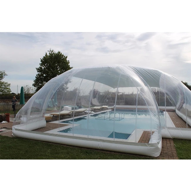 inflatable pool cover dome