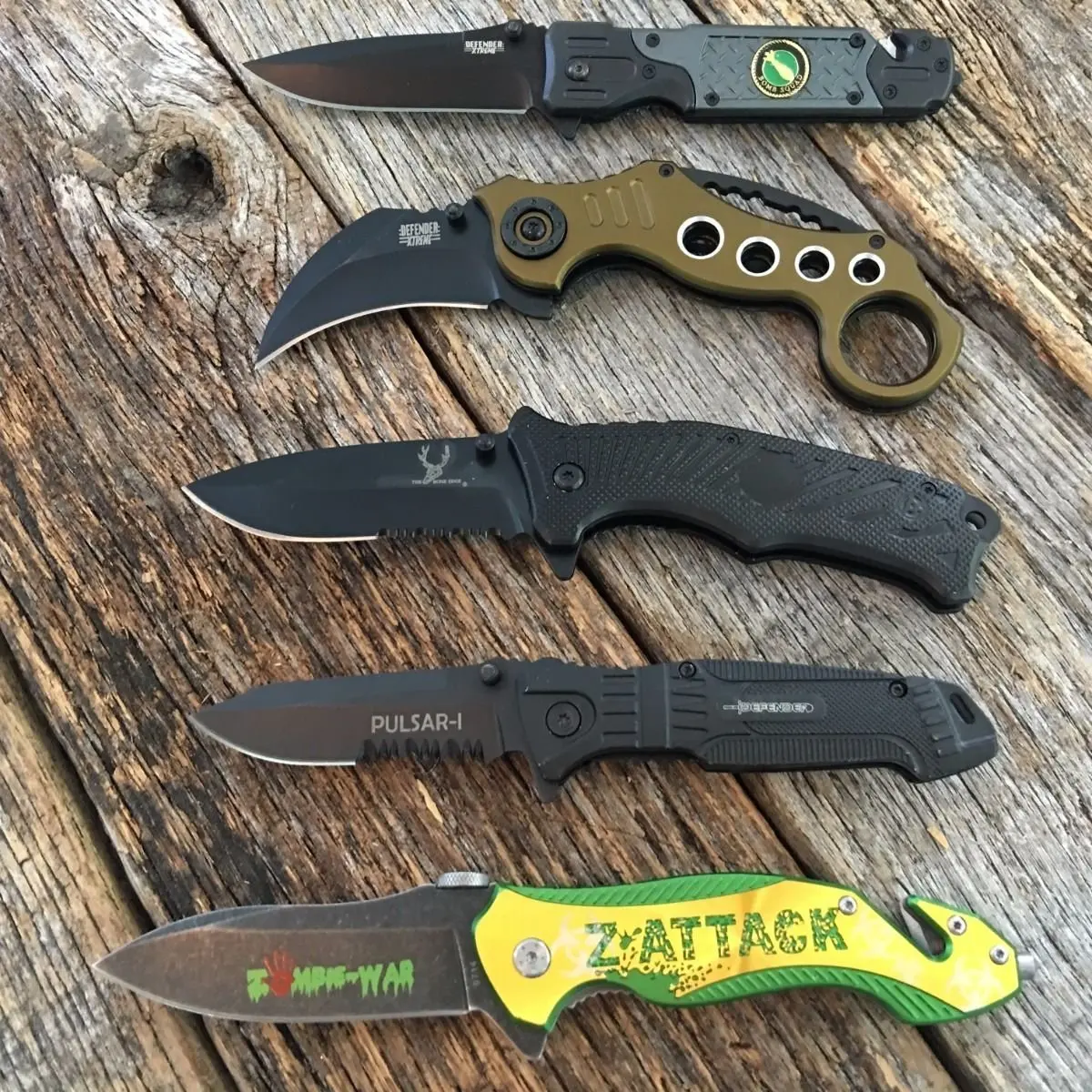 Buy 10 PCS WHOLESALE LOT TACTICAL SPRING ASSISTED KNIVES