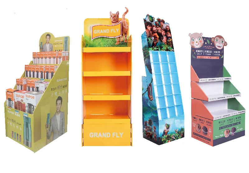 Pop Cardboard Product Shipper Display,Custom Cardboard Display Shelf