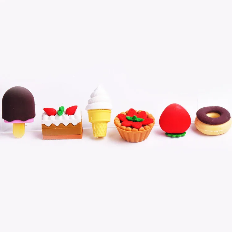 Promotion Fancy Popular Tpr Eraser Kids Gift Food Shaped Erasers Buy Food Shaped Erasers,Fancy