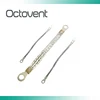 Flexible copper braided straps bonding jumper for solar mounting system