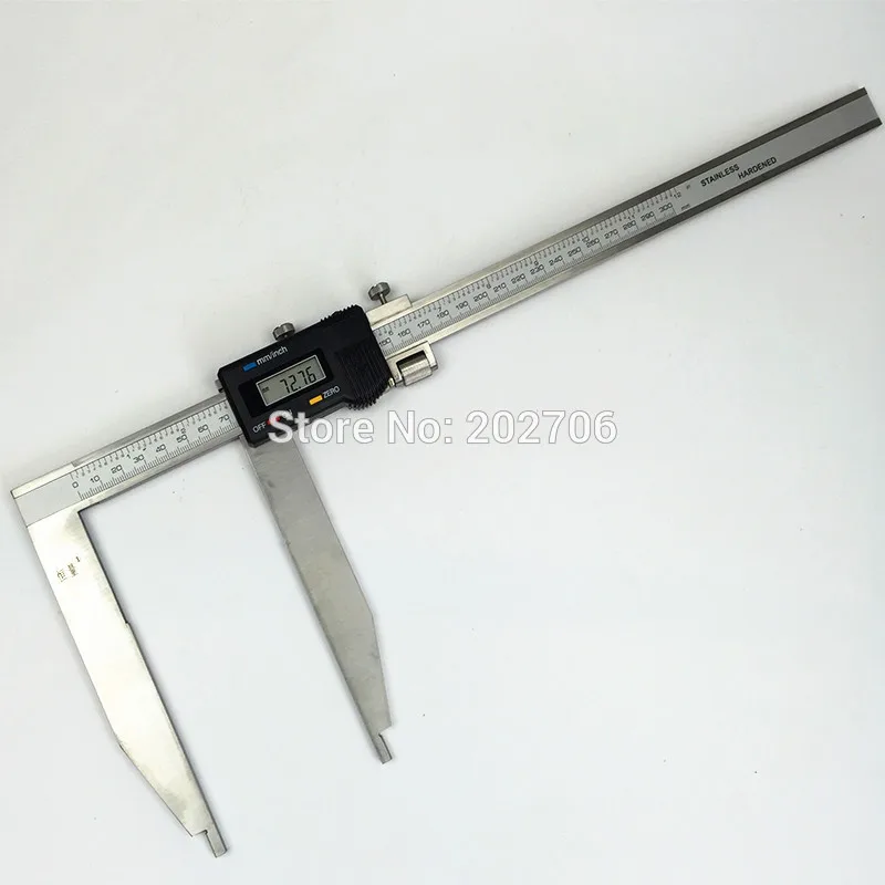 0300mm Stainless Steel Digital Caliper With Long Jaw 150mm Caliber