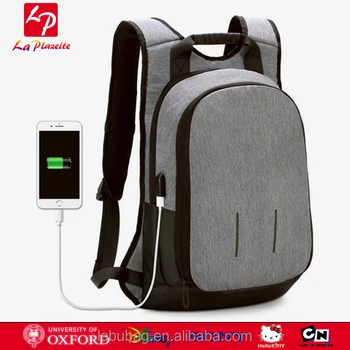 smart backpack with usb charging port