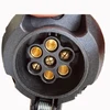 High quality trailer part round abs 7 pin trailer socket