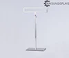 Custom Design Accessories Silver Color Scarves Display Stand Rack For Shop