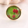 Example Room Hotel Table Green Napkin Ring For Wedding