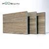 Hot sale wood grain waterproof plastic pvc board for furniture cabinet and construction