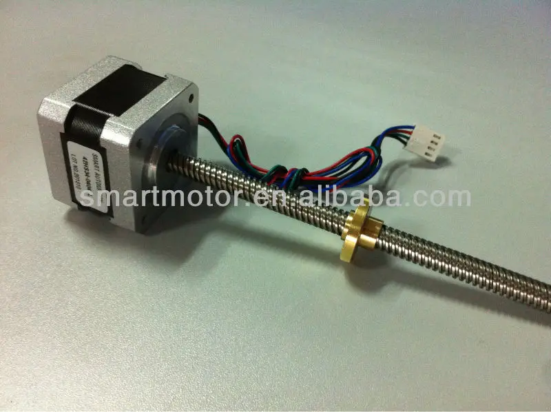 3d printer use, precision Acme Threaded Rod NEMA 17 Linear Stepper ...