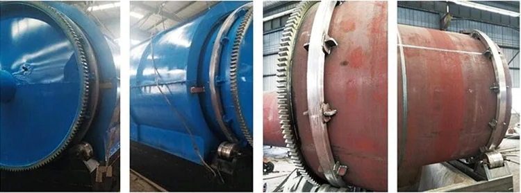 10 ton capacity continuous tyre to fuel oil pyrolysis plant