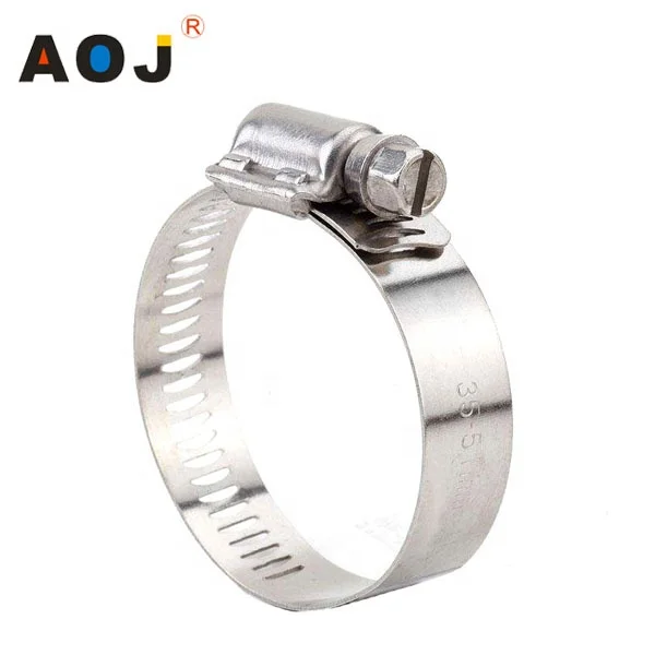 
American style hose clamp 12.7mm,American worm type Clamp 