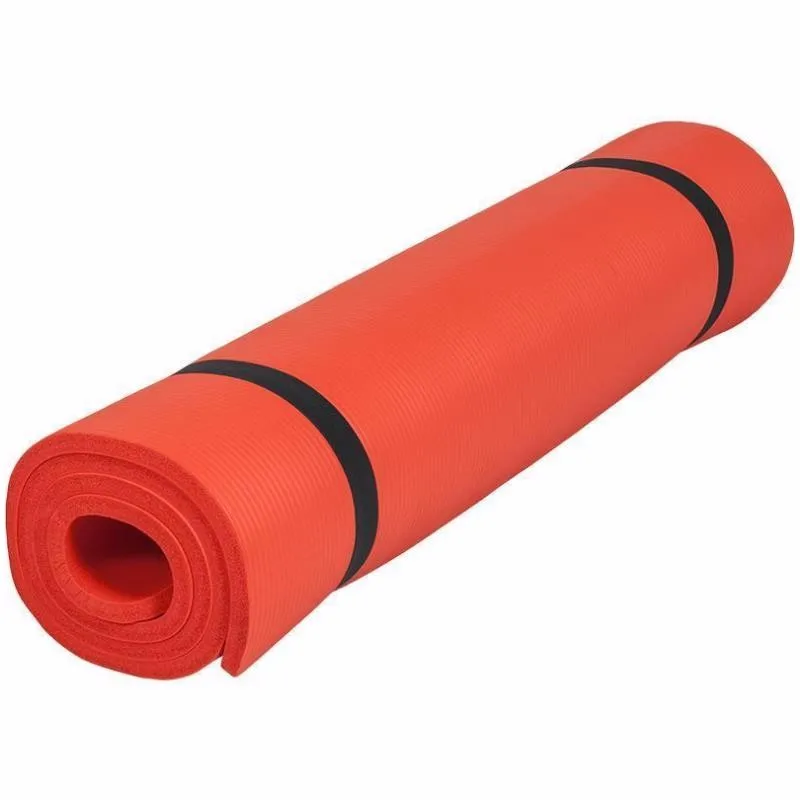 12mm Thickness Nbr Yoga Mat Print Self Rolling Yoga Mats Wholesale