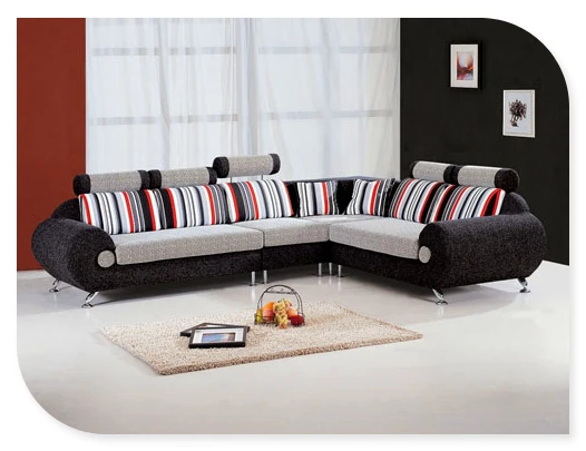 Diseño moderno blusa sofá muebles muebles de la sala de estar sofá ... Muebles de sala en l modernos
