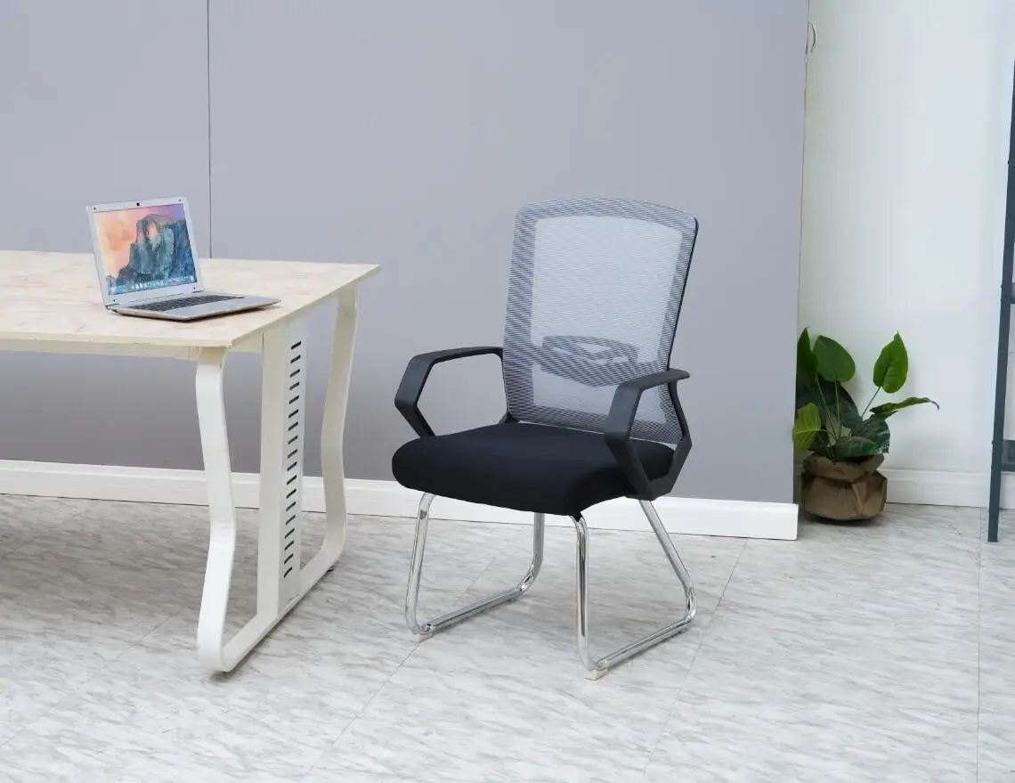 Ergonomic Best Comfortable Mesh Fabric Computer Chair Without Wheels Buy Lumbar Support Office