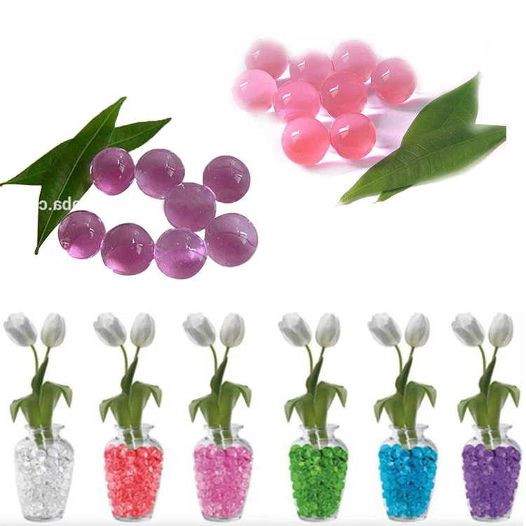 2020 decorative natural floral fragrance diffused crystal mud gel ball
