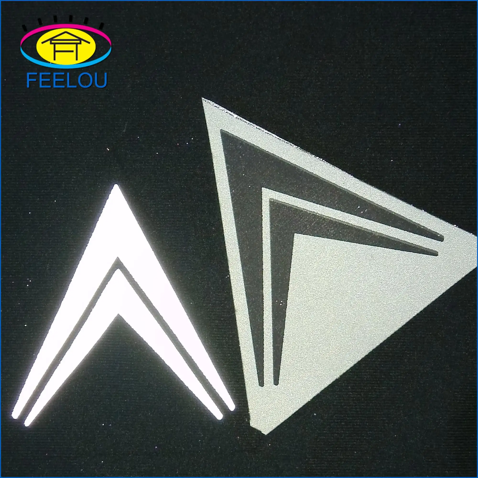 High Reflective Sliver Reflective Heat Transfer Label For Clothing Buy Reflective Heat