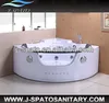 2014 New Style Acrylic Full Automatic popular back massager water tubs led spa bath
