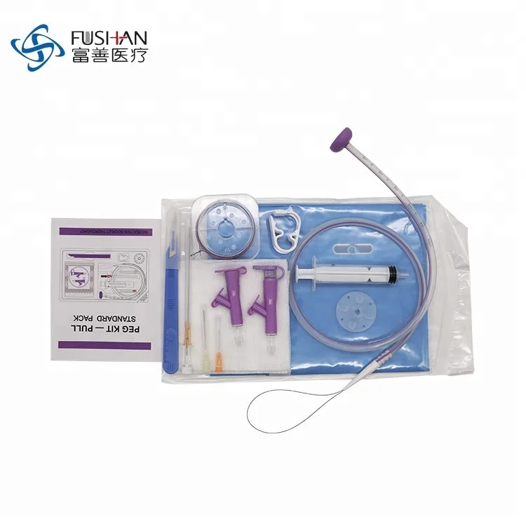 New Products Disposable Percutaneous Endoscopic Gastrostomy Tube Kits