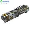 Angle Adjustable Ultrafire SK68 Aluminum Portable Mini 18650 Rechargeable 3W CREE XPE Q5 LED Military Flashlight Tactical
