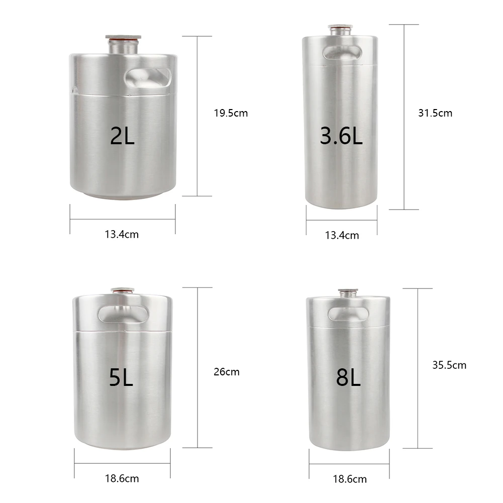 5 Liter Beer Barrel For Home Brewing,Sus304 Food Grade Buy Beer