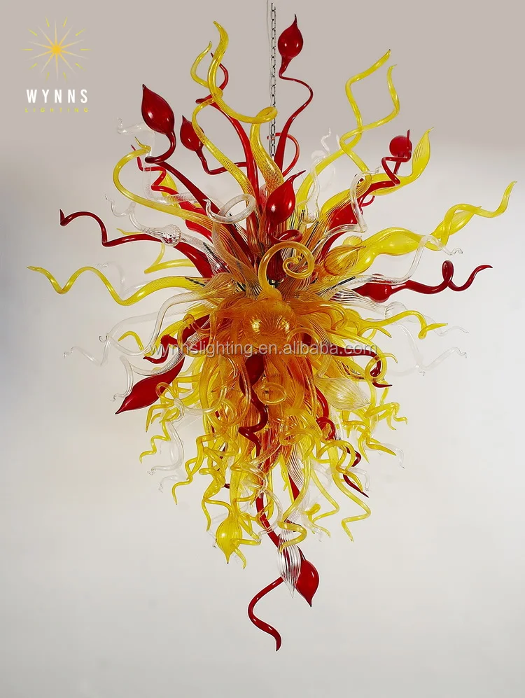 Chihuly lighting glass suspension light
